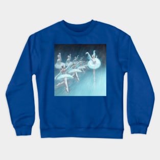 Dancing Swans Crewneck Sweatshirt